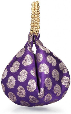 80% OFF on Oleva Silk Potli Purple 80% OFF on Oleva Silk Potli Purple