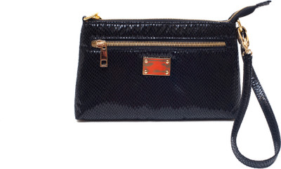 61% OFF on SG Collection Clutch Wristlet Black