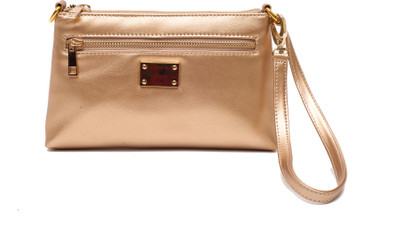 61% OFF on SG Collection Clutch Wristlet Gold