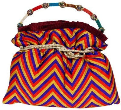 45% OFF on Craftstages Ethnic Multicolor Potli Multicolor 45% OFF on Craftstages Ethnic Multicolor Potli Multicolor