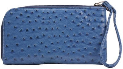 20% OFF on Khoobsurati Cheeky Stippled Wristlet Blue