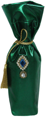 Bodhitree BTWB-2 Wine Bag Green Bodhitree BTWB-2 Wine Bag Green