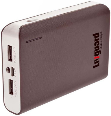 Livguard SB104 10400mAh Power Bank Powered by Samsung SDI Cell, BIS Certified - Brown Color 10400 mAh (Brown) 