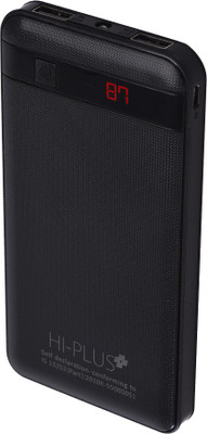 HI-PLUS H130 Slim Power Bank with Digital Meter 10400 mAh (Black) 