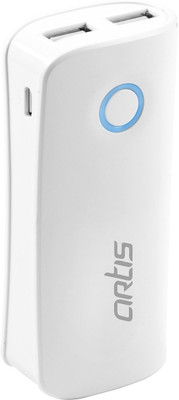 Artis AR-PB5600 Dual Usb Portable Power Bank 5600 mAh (White) 