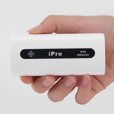 iPro IP56 Smartphone Power Bank 5600 mAh (White & Black) 