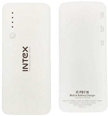 Intex IT-PB 11K Power Bank K 11000 mAh (White) 