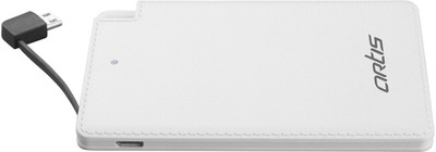 Artis AR-PB3000 Slim Micro USB Portable Power Supply Power Bank 3000 mAh (White) 