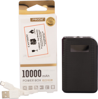 Remax PRODA POWERBOX 1W PRODA POWERBOX 1W 10000 mAh (Black) 