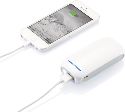Loooqs ABS Powerbank 213 4400 mAh (White) 