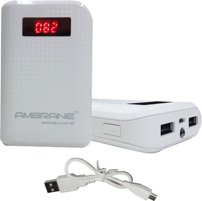 Ambrane P-6000 6000 mAh (White) 