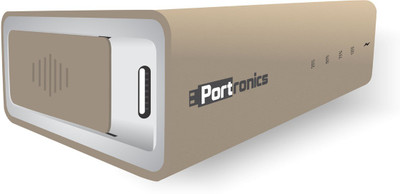Portronics POR 275 Golden Cube Power Bank 5200 mAh (Beige) 