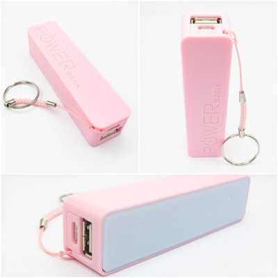 Spark Power Bank-14 Spa_ 2600 mAh 2600 mAh (Pink) 