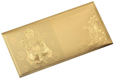 85% OFF on Jewel Fuel 10pcs Ganesha Envelope Gold Plated Gift
