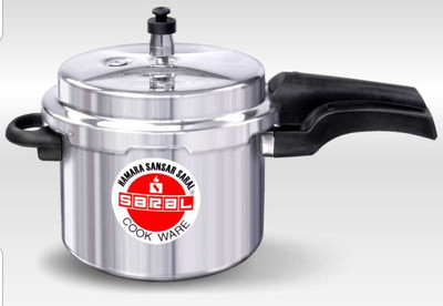 10% OFF on Saral 5 L Pressure Cooker Induction Bottom, Aluminium 10% OFF on Saral 5 L Pressure Cooker Induction Bottom, Aluminium