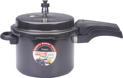 9% OFF on Saral 5 L Pressure Cooker Aluminium