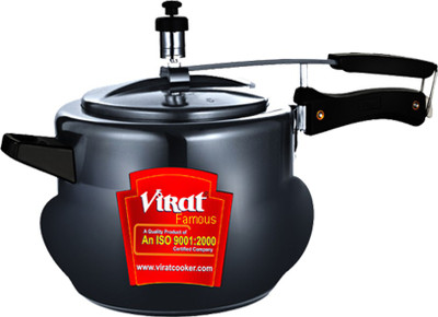 47% OFF on Virat Famous 2 L Pressure Cooker Aluminium