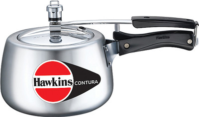 7% OFF on Hawkins Contura 3 L Pressure Cooker Aluminium 7% OFF on Hawkins Contura 3 L Pressure Cooker Aluminium