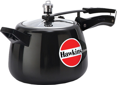 2% OFF on Hawkins Contura Hard Anodised 4 L Pressure Cooker((Aluminium)) 2% OFF on Hawkins Contura Hard Anodised 4 L Pressure Cooker((Aluminium))