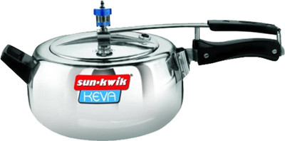 15% OFF on Sun-Kwik Keva Deluxe Inner Lid 3.5 L Pressure Cooker Aluminium 15% OFF on Sun-Kwik Keva Deluxe Inner Lid 3.5 L Pressure Cooker Aluminium
