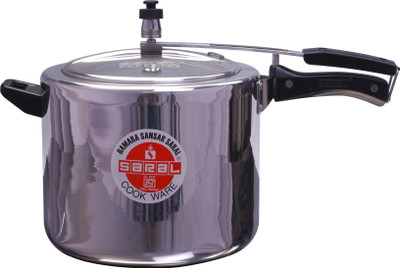 10% OFF on Saral 10 L Pressure Cooker Aluminium 10% OFF on Saral 10 L Pressure Cooker Aluminium