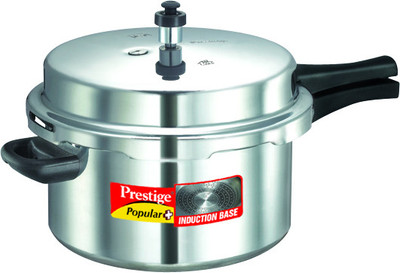 15% OFF on Prestige 7.5 L Pressure Cooker Induction Bottom, Aluminium 15% OFF on Prestige 7.5 L Pressure Cooker Induction Bottom, Aluminium