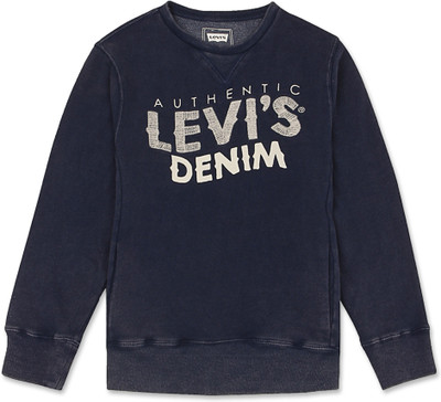 40% OFF on Levis Kids Round Neck Solid Boy's Pullover 40% OFF on Levis Kids Round Neck Solid Boy's Pullover