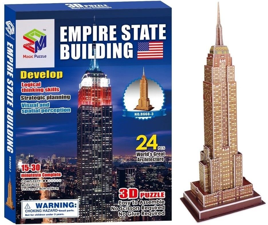 47% OFF on China Topwin 3D Puzzle-Empire State Building - S 47% OFF on China Topwin 3D Puzzle-Empire State Building - S