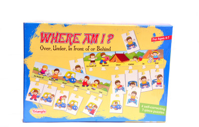 64% OFF on KKD (Kids Zone) Puzzle Where Am I