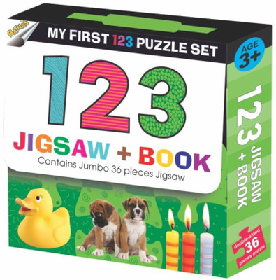 25% OFF on Ratnas 123 Jigsaw+Book