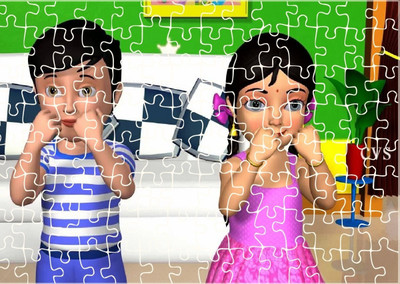 71% OFF on Active Elements Junion Puzzel - Kids Action Play