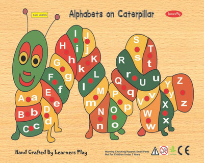 8% OFF on Learner's Play Alphabet Upper & Lowercase Caterpillar 8% OFF on Learner's Play Alphabet Upper & Lowercase Caterpillar