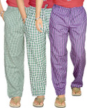 57% OFF on Sparrow Clothing Men's Pyjama Pack of 3