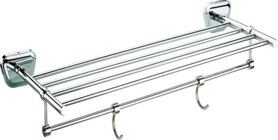 10% OFF on Skayline AROHI-407 Stainless Steel Wall Shelf Number of Shelves - 1, Silver