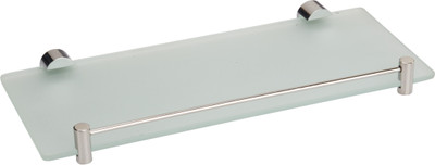 14% OFF on SG Home Brass, Glass Wall Shelf Number of Shelves - 1, Silver