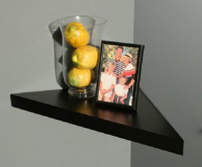 LifeEstyle Wooden Wall Shelf Number of Shelves - 1, Black LifeEstyle Wooden Wall Shelf Number of Shelves - 1, Black