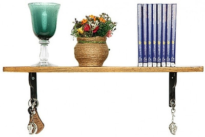 25% OFF on RoomStory Greco Solid Wood Wall Shelves Set of 1 Rack Wooden 25% OFF on RoomStory Greco Solid Wood Wall Shelves Set of 1 Rack Wooden