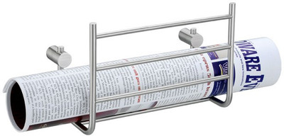 29% OFF on Doyours Magazine / Newspaper, 200mm Stainless Steel Wall Shelf Number of Shelves - 1, Steel