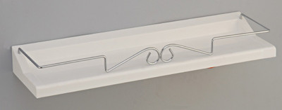 11% OFF on Pebbleyard Plastic Wall Shelf Number of Shelves - 1, White 11% OFF on Pebbleyard Plastic Wall Shelf Number of Shelves - 1, White