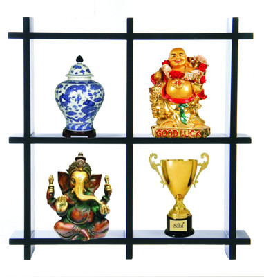 Safal 4 Cube Wall 4 - Shelf Rack Wooden