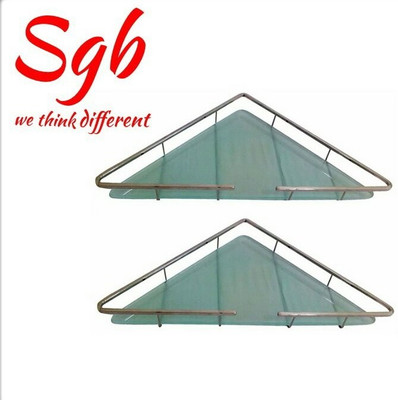 SGB Bath Pal Stainless Steel Wall Shelf Number of Shelves - 1, Steel SGB Bath Pal Stainless Steel Wall Shelf Number of Shelves - 1, Steel