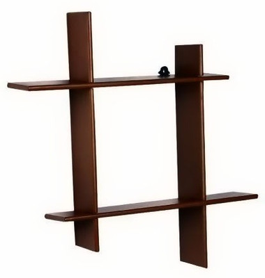 33% OFF on Decorhand Wooden Wall Shelf Number of Shelves - 2, Brown 33% OFF on Decorhand Wooden Wall Shelf Number of Shelves - 2, Brown