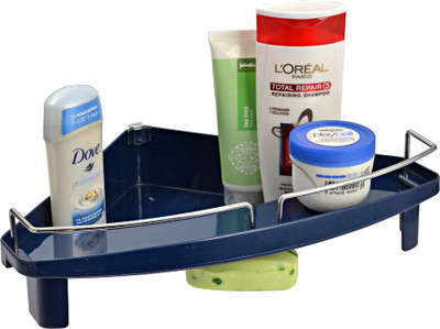 10% OFF on Pebbleyard Plastic Wall Shelf Number of Shelves - 1, Blue 10% OFF on Pebbleyard Plastic Wall Shelf Number of Shelves - 1, Blue