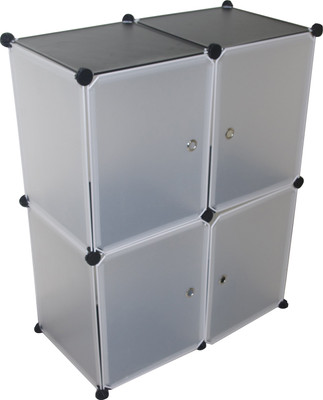 33% OFF on Gran Plastic, Stainless Steel Wall Shelf Number of Shelves - 4, Black, White 33% OFF on Gran Plastic, Stainless Steel Wall Shelf Number of Shelves - 4, Black, White