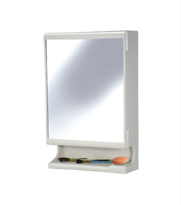 11% OFF on Cipla Plast New Look Multipurpose Bathroom Cabinet Plastic Wall Shelf Number of Shelves - 5, White