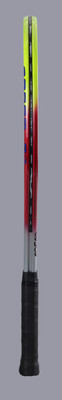 Cosco-23 Tennis Racquet (Silver, Red, Green) 