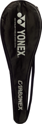 Yonex Carbonex 6000 EX G4 Unstrung Badminton Racquet (Silver, Black, Weight - 350 g) 
