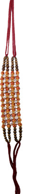 JaipurCrafts Thread Of Astonishment Floral Design Designer Rakhi (Multicolor, 1 Designer Rakhi)