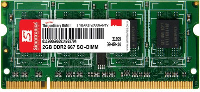 30% OFF on Simmtronics RAM DDR2 2 GB Laptop (DLSD2SIM0007) 30% OFF on Simmtronics RAM DDR2 2 GB Laptop (DLSD2SIM0007)