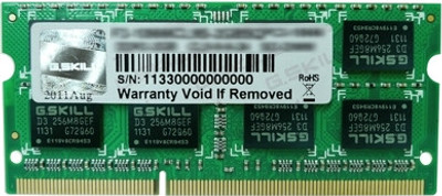 43% OFF on G.Skill DDR3 4 GB Laptop DRAM (F3-12800CL11S-4GBSQ) 43% OFF on G.Skill DDR3 4 GB Laptop DRAM (F3-12800CL11S-4GBSQ)